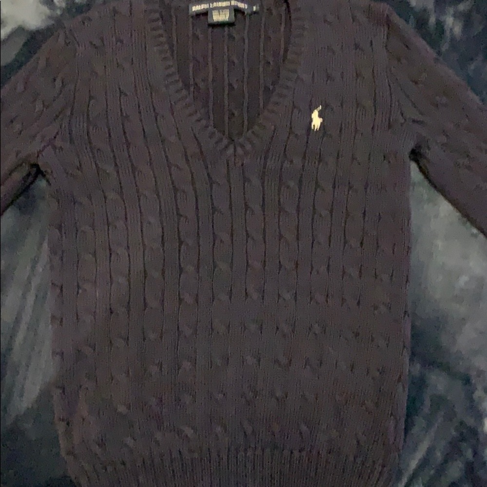 Ralph Lauren v neck sweater
